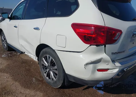 2020 Nissan Pathfinder S 2Wd z USA, uszkodzony, nr VIN 5N1DR2AN1LC636910